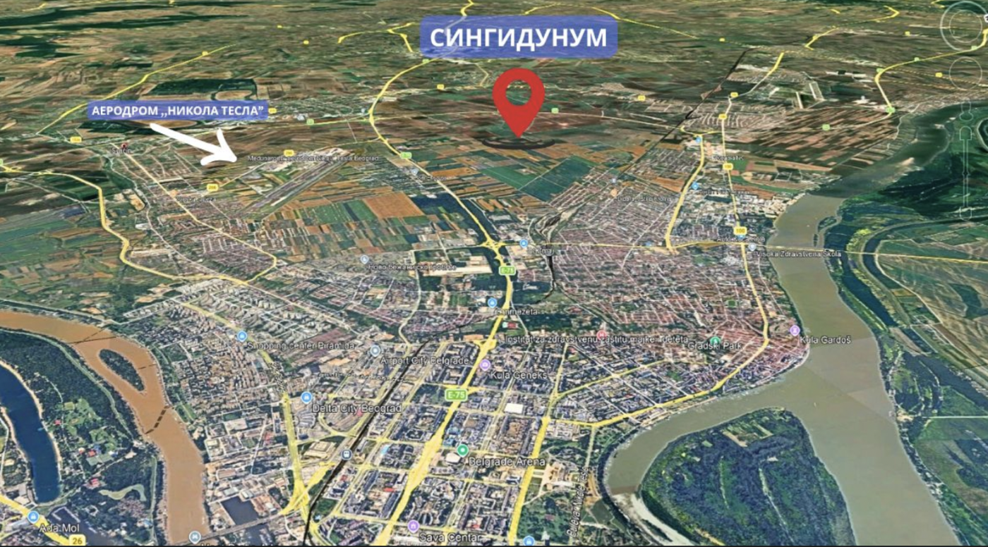 singidunum u beogradu i naše. istručno mišljenje za scenario